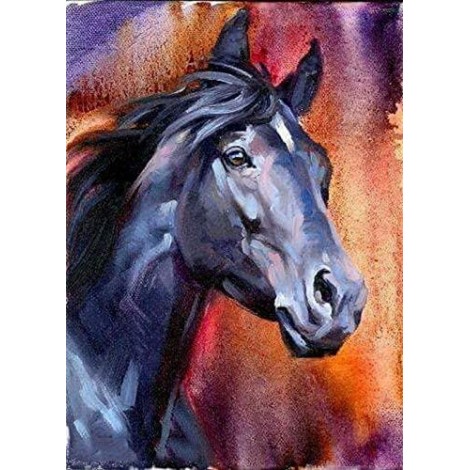 Kunstvolles Pferde Portrait
