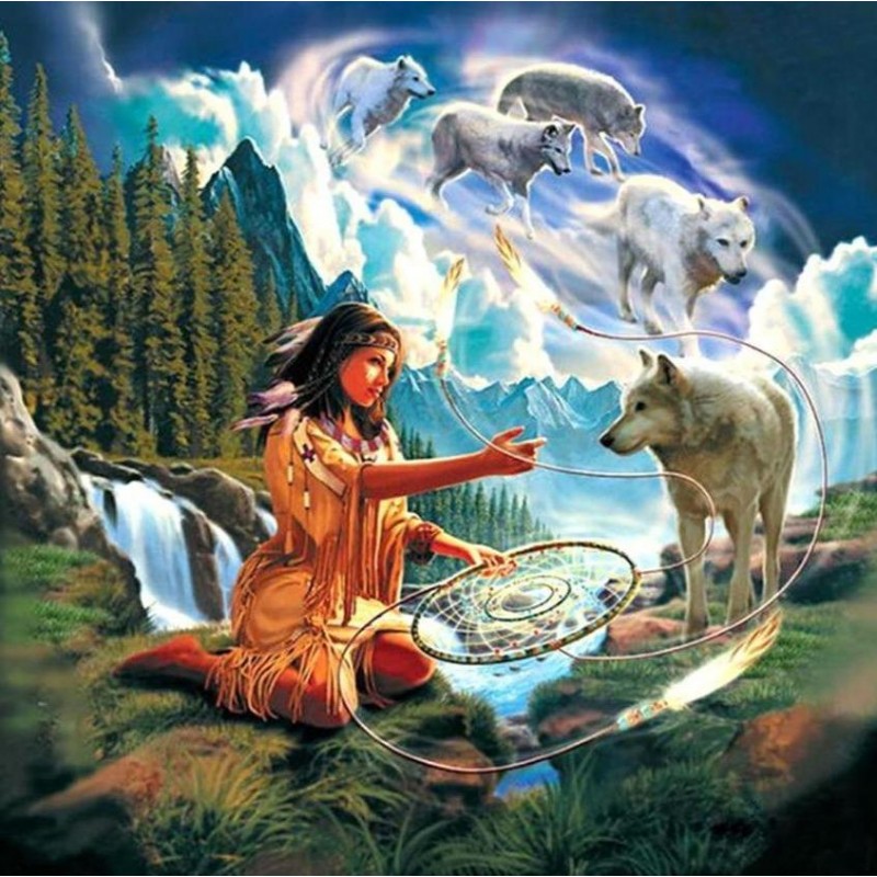 Indianer mit verträ...