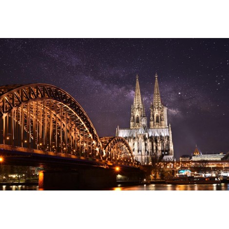Kölner Dom bei Nacht