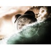 Uhr im Ozean