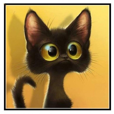 Verängstigter Kater