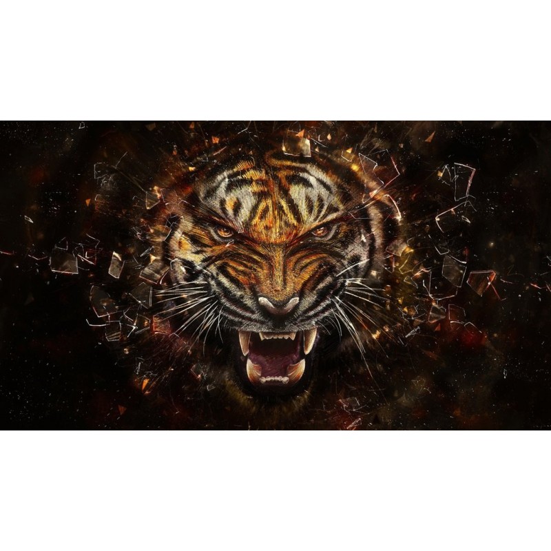 Porträt des Tigers