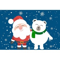 Weihnachtsmann & Eisb...