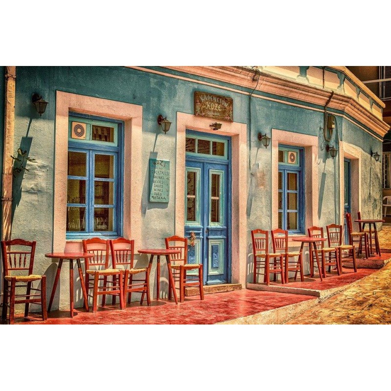 Terrasse in Griechen...