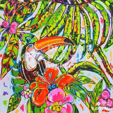 Tropische Malerei | Exklusiv bei Diamond Painting Welt