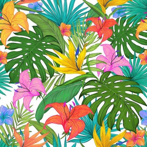 Tropische Blätter 1