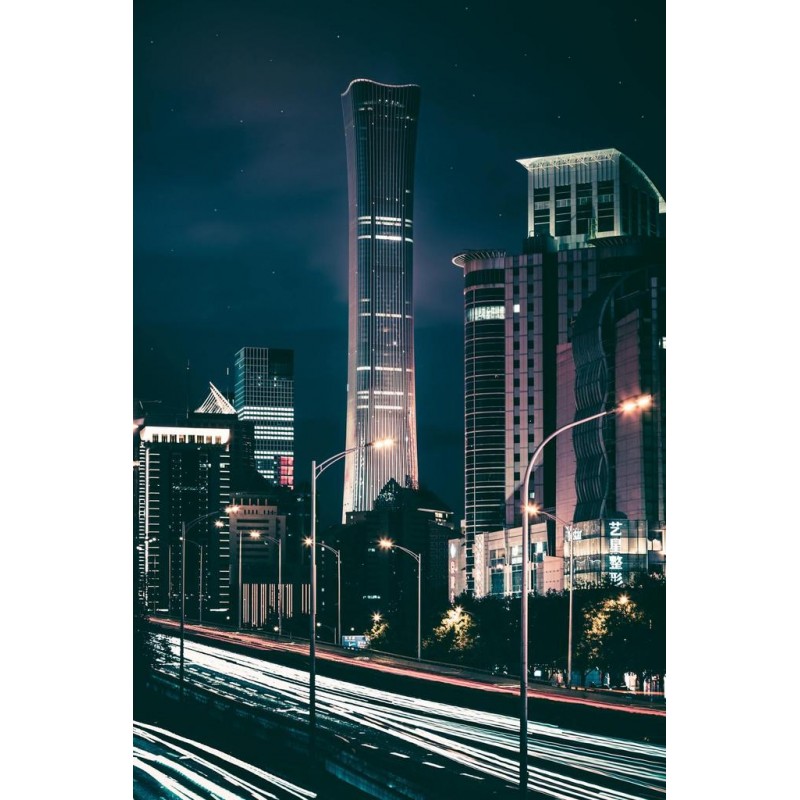Peking bei Nacht