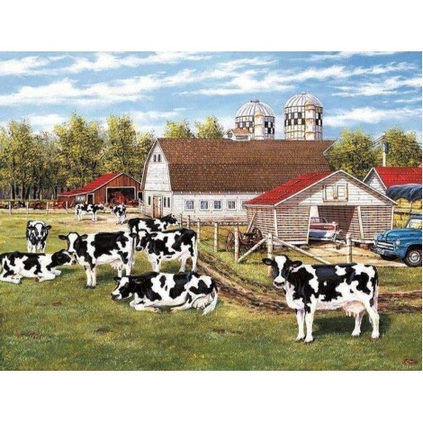 Kühe für den Betrieb
