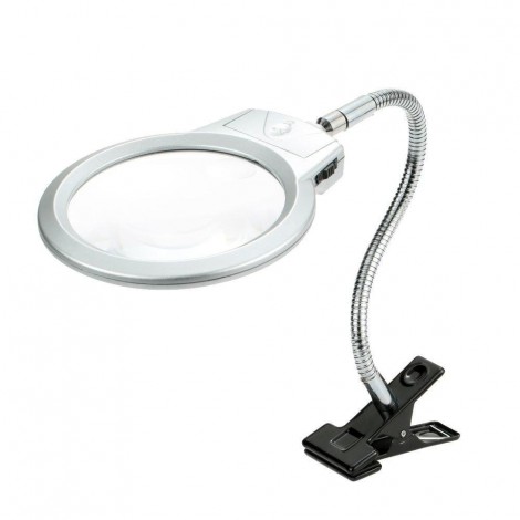 Lupe mit Led-Lampe