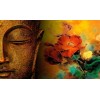 Buddha und Blume