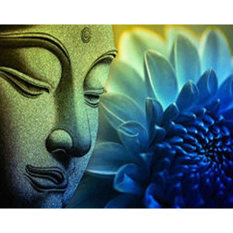 Buddha und Lotus
