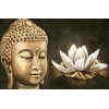 Buddha Goldener Lotus