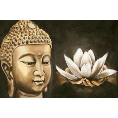 Buddha Goldener Lotus