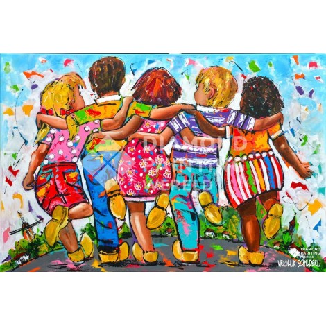 Arm in Arm | Exklusiv bei Diamond Painting Welt