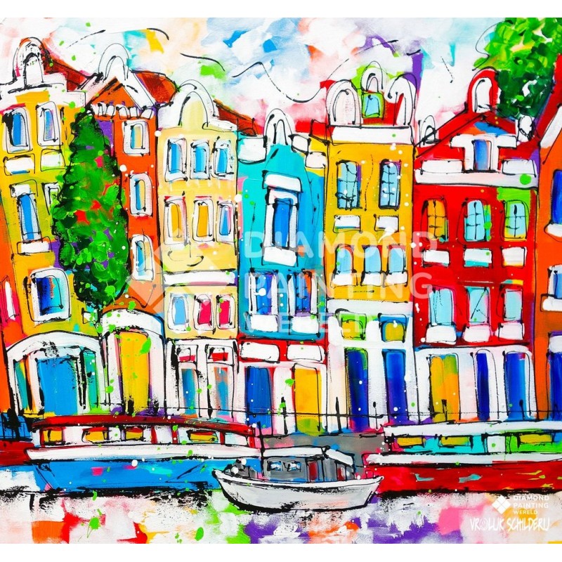 Kanalhäuser mit Boo...